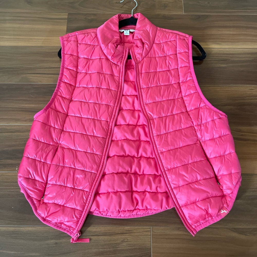 JoyLab Pink Quilted Vest